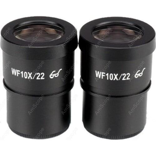 Microscope Eyepiece-AmScope Supplies Pair of Extreme Widefield 10X Eyepieces (30mm)