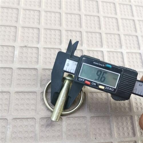 Agricultural Vehicle Spring Pin Suspension Pin Tractor Bolt Opening Safety Safety Pin O-shaped Round Lock Pin Clamp Buckle
