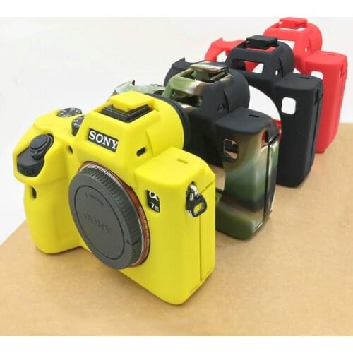 Sony A73 A7RM3 A7R3 III A73 A7M3 A7III Micro Single Camera Silicone Cover Protective Leather Cover