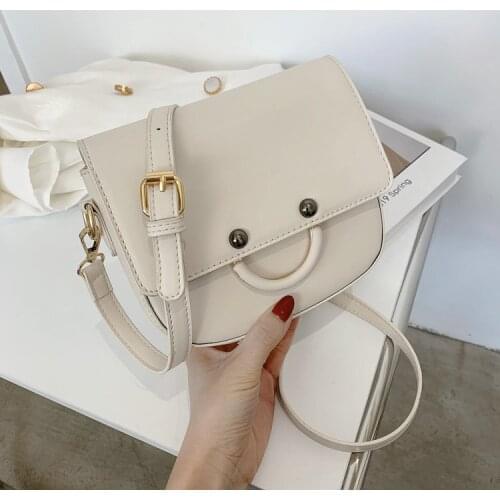 Smiley PU Leather Crossbody Bags For Women 2021 Fashion Small Shoulder Bag Female Handbags And Purses Travel Bags