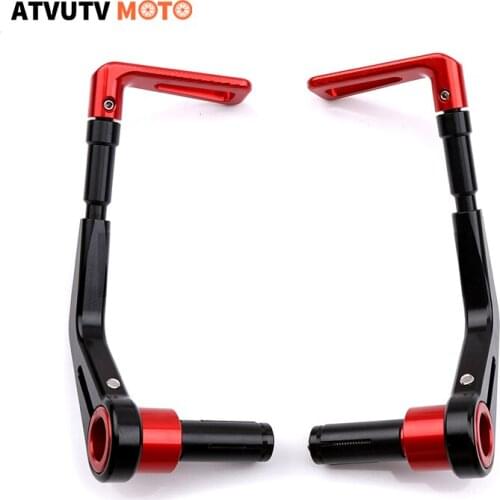 Universal Handlebar Grips Guard Brake Clutch Levers Guard Protector For Yamaha MT07 MT 07 MT-07 BMW R1200GS Kawasaki ZX10R