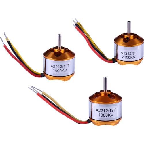 A2212 2212 Brushless Motor KV1000 1400 2200 For RC Aircraft Copter Airplane Electric Motor Engine/Multi-Axis UAV