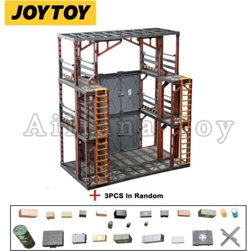JOYTOY 1/18 Diorama Mecha Depot Maintenance Area(Free Accessories Included) Anime Model Toy Free Shipping