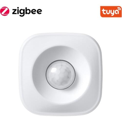 Tuya ZigBee PIR Motion Sensor Wireless Infrared Detector Security Burglar Alarm Sensor Need Gateway Work for Smart Life APP