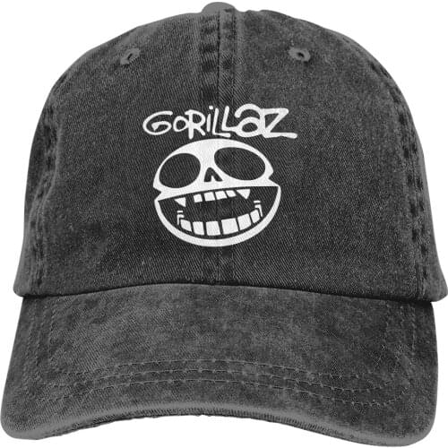Gorillaz Baseball Cap cowboy hat Peaked cap Cowboy Bebop Hats Men and women hats