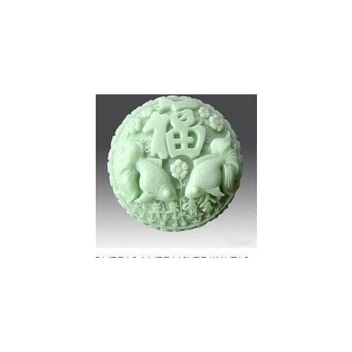 Richer and Richer Craft Art Silicone Soap mold Craft Molds DIY Handmade soap molds