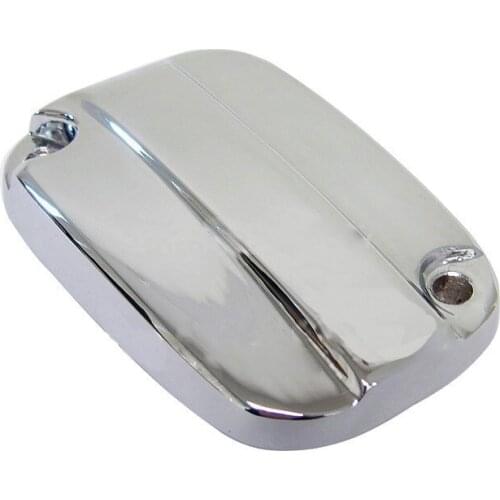 Chrome Front Brake Fluid Reservoir Cap For 07-12 Harley Electra Glide Road King Classic