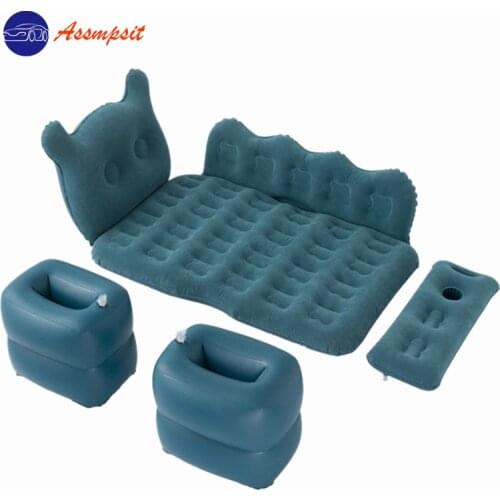Multifunctional Car inflatable bed car accessories inflatable car bed for back seat travel goods travel bed outdoor camping matt