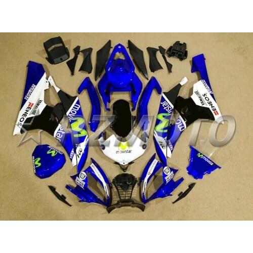 New ABS Injection Mold Motorcycle complete Fairings Kit Fit for YAMAHA YZF-R6 2006 2007 R6 06 07 body set Movistar