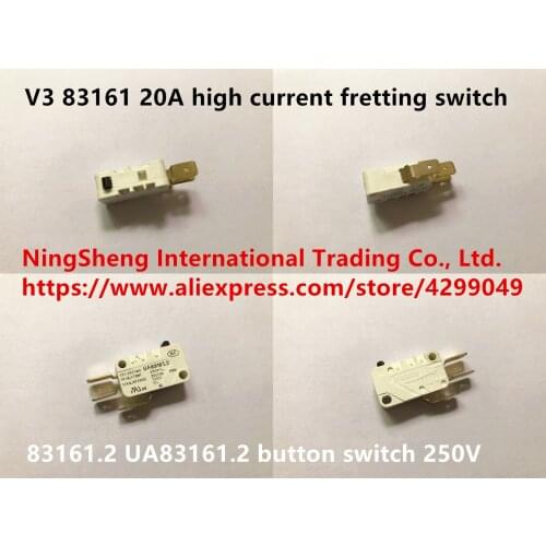Original new 100% V3 83161 20A high current fretting switch 83161.2 UA83161.2 button switch 250V