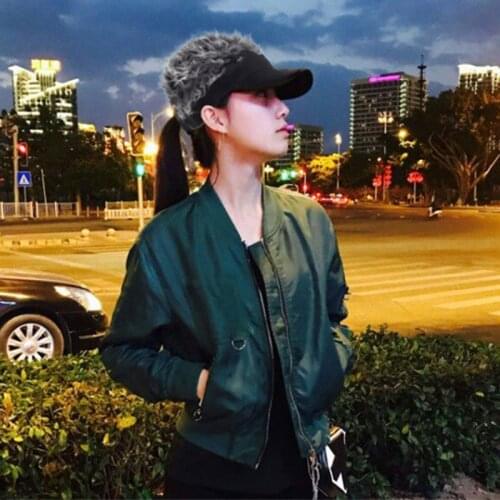 Droppshiping Unisex Fake Hair Visor Hat Golf Wig Cap Adjustable Party Custome Hat for Women Men d88