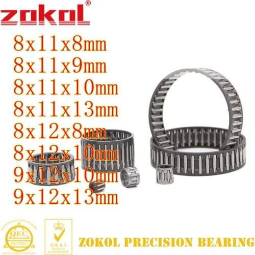 ZOKOL K081108/081109/081110/081210/091210/091213 Radial needle roller and cage assembly bearing needle bearings