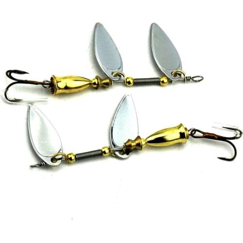 Seaknight 1pcs 9g Fishing lures Spinner Bait with Brass Fishing Spoon Lure hard Metal Jig Jigging lure Swimbait buzz bait