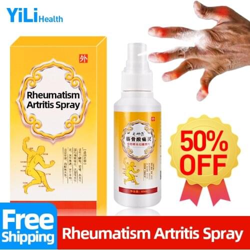 Rheumatic Bone Pain Relief Spray Treatment Shoulder Rheumatism Joint Muscle Soreness Reliever Analgesic Medicine Liquid