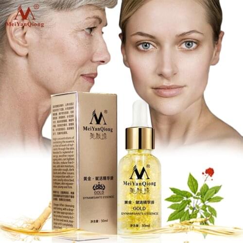 Golden Essence Liquid Face Serum Moisturizer Essence Oil Whitening Creams Anti Aging Wrinkle Long-lasting Hydration