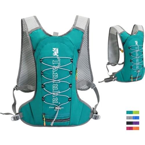 Ultra Lightweight Trail Cycling Backpack Hydration Vest Pack Outdoor Hiking Riding Pack Water Bag Storage Hydration Backpack
