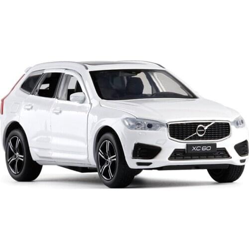 JK 1:32 XC60 SUV Metal Alloy Pull Back Diecast Model Car