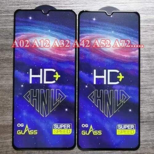 100pcs Tempered Glass OG Super Speed Screen Protector Film For Samsung Galaxy Note 21 FE 20 A02 A12 A22 A32 A42 A52 A72 A82 A92