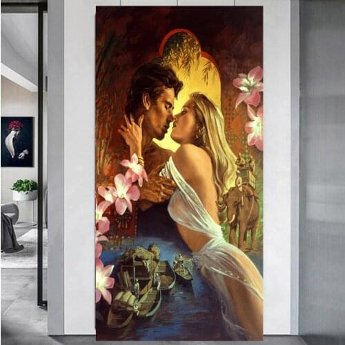 Men kiss Woman diamond painting 5d diamond mosaic cross stitch embroidery full round drill Romantic Couple Lover Gift,EE2048