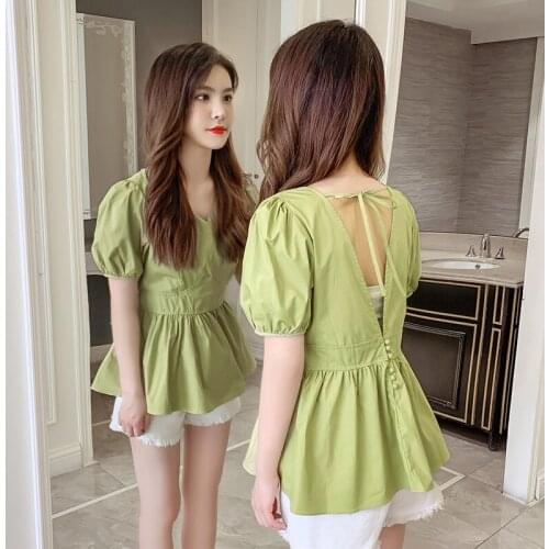 Hollow Out Womens Fashion Brand Slim Blusas Mujer De Moda Korean Fashion Clothing Blouse Summer Style Shirts Ladies Tops New