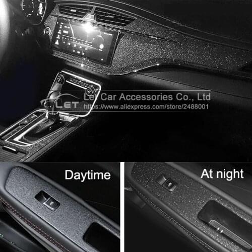 Black Glitter Diamond Shiny Vinyl Films Wrap For Car Body Car Sticker Auto decoration motorcycle decal