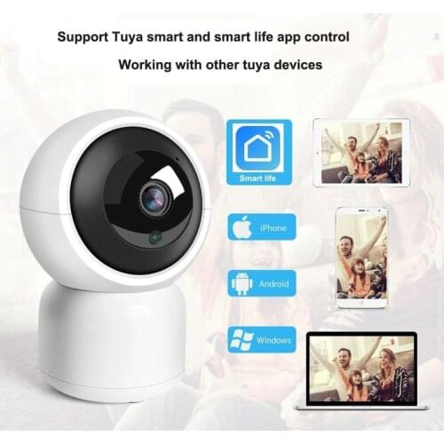 Tuya Smart Life 720P /1080P IP Camera 2MP Wireless WiFi Security Surveillance CCTV Alexa Google Home Assistant Baby Monitor