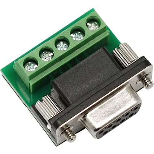 Binding Post Terminal RS-485/422 Connection Conversion Head Solder-free