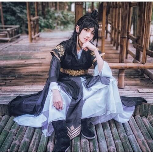 Nie HuaiSang Junior Boy Cosplay Costume The Founder of Diabolism Chinese Costume MO DAO ZU SHI Full Set
