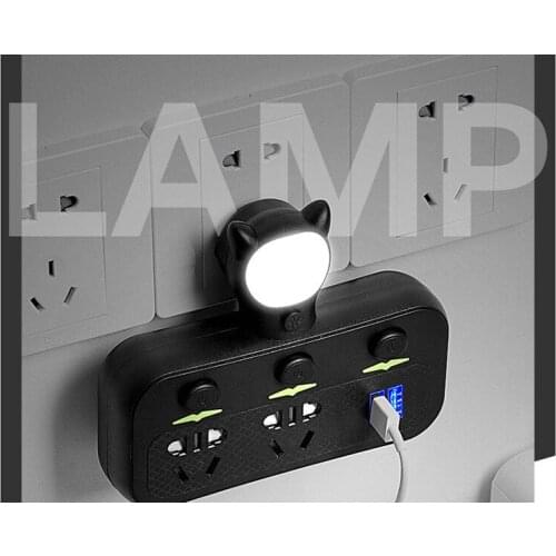 Multipurpose Smart socket converter one-turn multi-power socket Plug adaptor with lamp