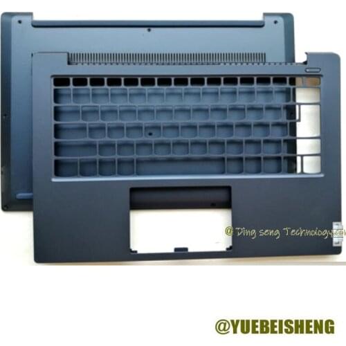 NEW For Lenovo xiaoxin 14 2019 ideaPad S340-14 Palmrest keyboard bezel upper Cover +Bottom case cover Dark blue