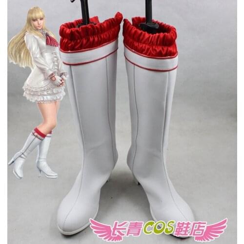 Tekken 6 Emilie de Rochefort Lili Cosplay Shoes
