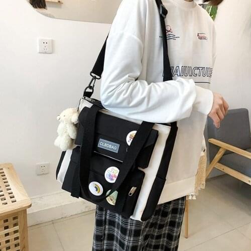 Casual Backpacks Kawaii School Bags for Teenager Girls Cute Shoulder Bag Childrens Book Bag Large Tuition Mochilas Rucksacks