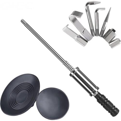 Handed Hooks PDR Tool Heavy Duty Slide Pull Hammer Repair Equipment Dent Removal Multi function Crowbar For Car Body Denting