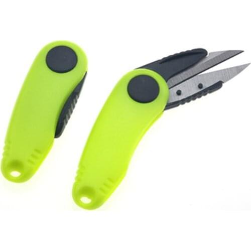 Fishing Quick Knot Tool Kit Shrimp-type Fishing Line Cutter Clipper Nipper Hook Sharpener Fly Tying Tool Tackle Gear