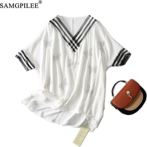 Samgpilee Women's Short T-shirts