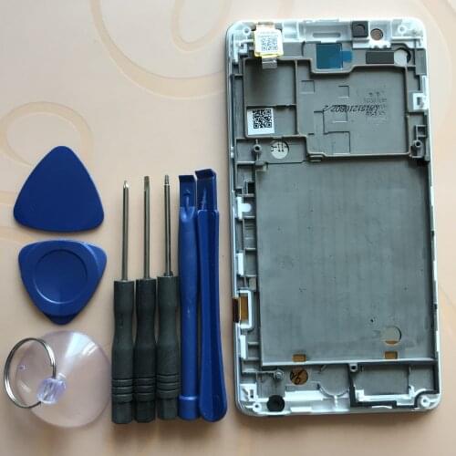 For A536 Touch Screen Digitizer Sensor + LCD Display Monitor Assembly With Frame + Free Tools