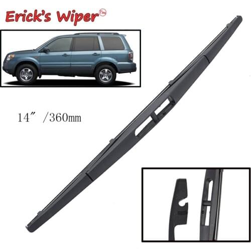 Ericks Wiper 14" Rear Wiper Blade For Honda Pilot 2003 - 2008 Windshield Windscreen Rear Window