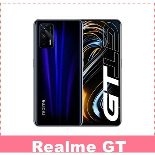 Realme GT Snapdragon 888 5G Smartphone 6.43inch Super AMOLED 120Hz 64MP Dual-LED 4500Mah 65W Flash Charge Android11
