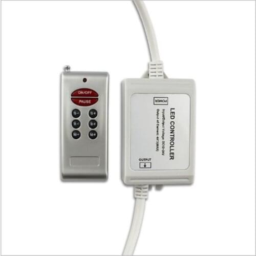 Led controller waterproof wireless Remote led Controller DC12-24V QC89 For RGB lamp 6 Key for led light strip