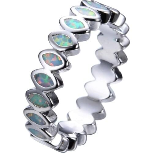 Unique Design Elegant Cut White Rings Wedding Jewelry Birthday Gifts Bridal Engagement Party For Women Rings