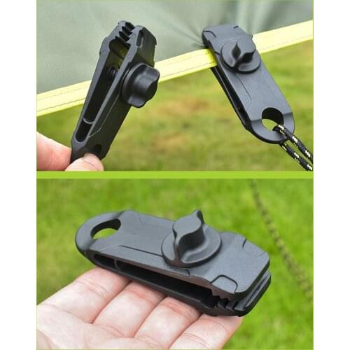 5pcs Tarp Clamp Awning Tent Canopy Clamp Clip Heavy Duty Windproof Canopy Clamp Grip Clip Camping Tent Accessories Clip Buckle