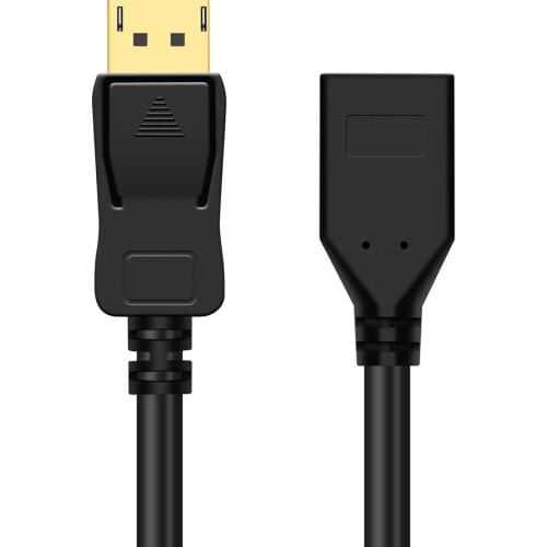 4K Displayport extension cable Displayport male to female DP extension cord Displaport 1.2 up to DP 144Hz/2K