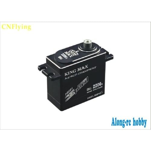 FREE SHIPPING - bruhless motor servo kingmax BLS2206S 69g 22kg.cm,digital,metal gears standard servos Suit for RC car helicopter