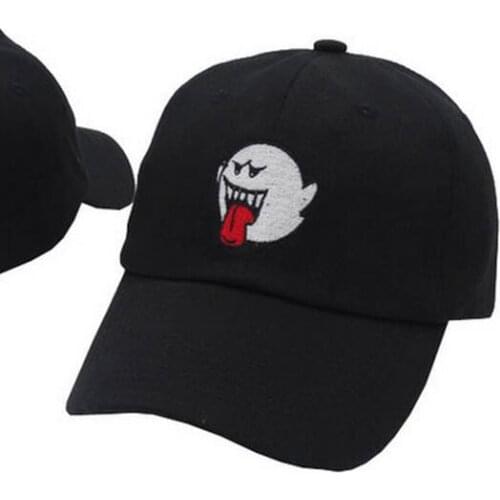 VORON Mario Ghost dad hat 100% Cotton embroidery Baseball Cap Cartoon Lovers Snapback Unisex Fashion outdoor leisure caps