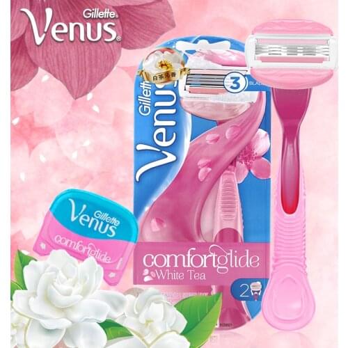 Gillette Venus Breeze Razor 3 Layer Women Shaver Blades Safety Shaving Hair Removal Refills Razor For Girls Bikini Body Curve