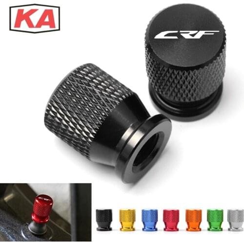 For HONDA CRF150R CRF250R CRF250X CRF450R CRF450X CRF450RX CRF250F CR CNC Motorcycle Accessories Wheel Tire Valve Stem Caps
