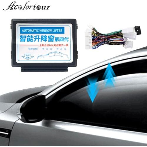 For Mitsubishi Outlander 2016 2014 Four-Window Opener Switch Intelligent Glass Pause Button Power Window Closer Key Control Unit