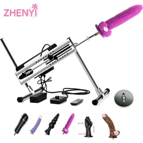 Double Head Vibrator Sex Machine With Big Dildo Male Masturbator Erotic Toys For Women Men Couples Adults Intimate Games