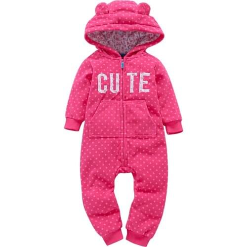 Bebes Baby boy Girls Rompers Baby Boy suits kids jumpsuits clothing Autumn and winter Baby One-pieces Clothes COTTON