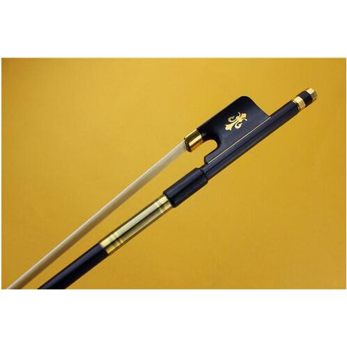 New Professional black Carbon fiber viola bows ebony frog very nice